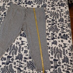 Old Navy Striped Blue and White Pants
